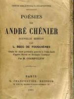 André Chernier Poesias