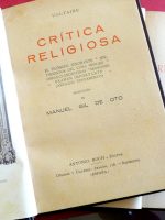 Crítica Religiosa. Voltaire