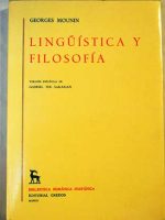Llngüistica y Filosofía