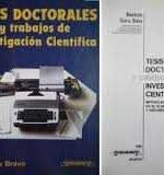 Tesis doctorales y trabajos de investigación científica