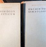 Enchiridion Symbolorum y Enchiridion Patristicum.