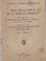 Crisis de la familia en la sociedad moderna